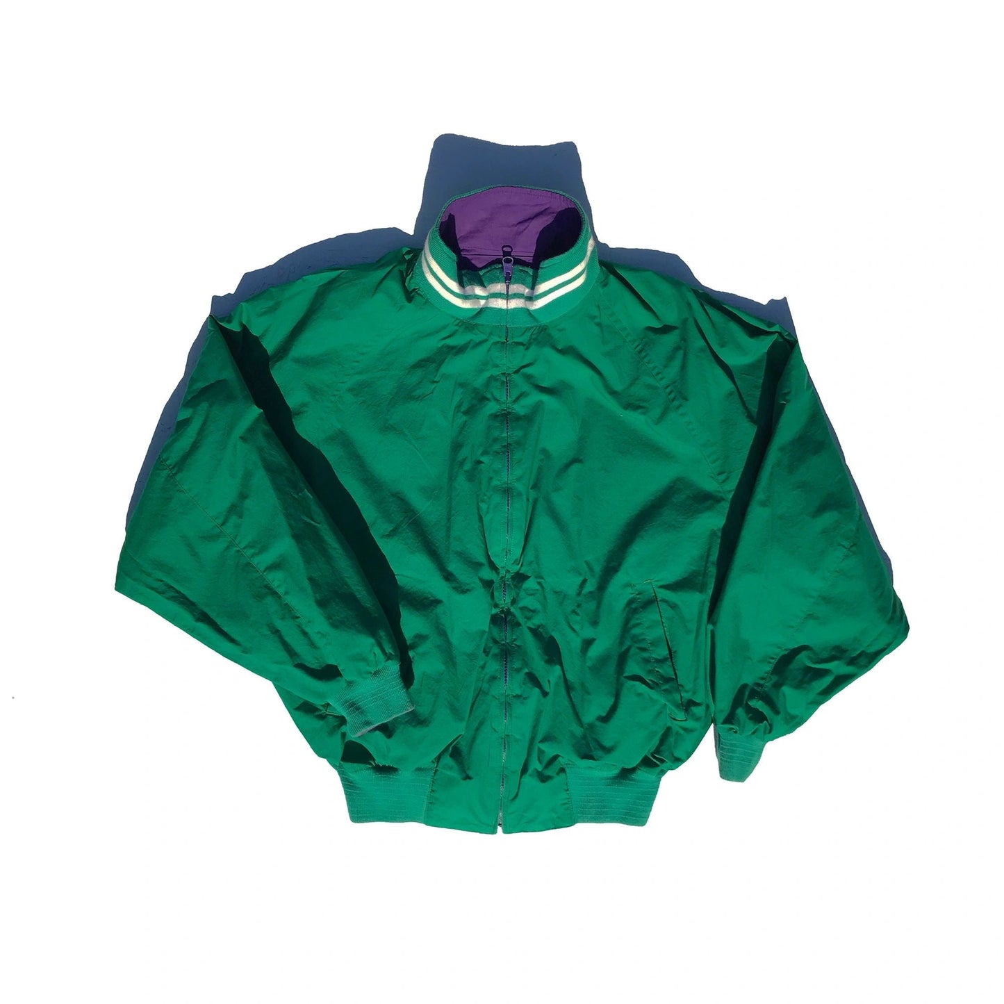 Nautica Yacht Club Sailing 90's Reversible Jacket