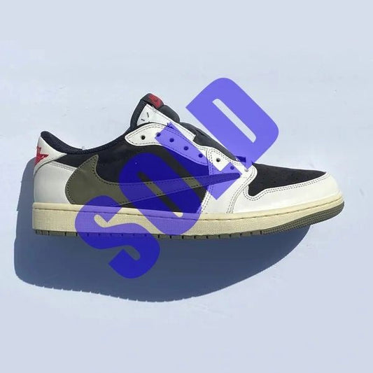 Nike Air Jordan 1 Low OG SP Travis Scott Olive Size 12W