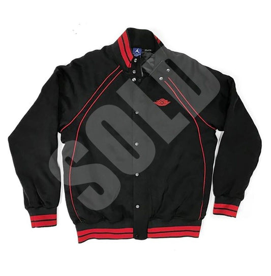 Nike Air Jordan 1 Rare Satin Wings Bomber Jacket #23/54 NEW