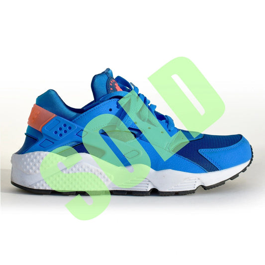 Nike Air Huarache '91 Runner Gym Blue/Mango 2014 Size 9.5