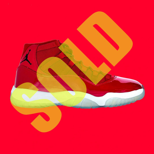 Nike Air Jordan 11 XI Win like '96 Gym Red New size 10.5