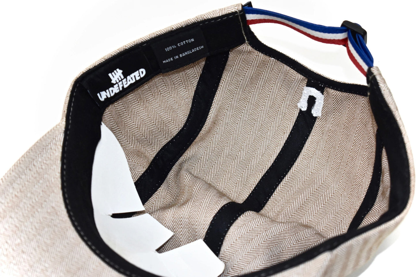 NEW Undefeated Herringbone 5-Panel Hat