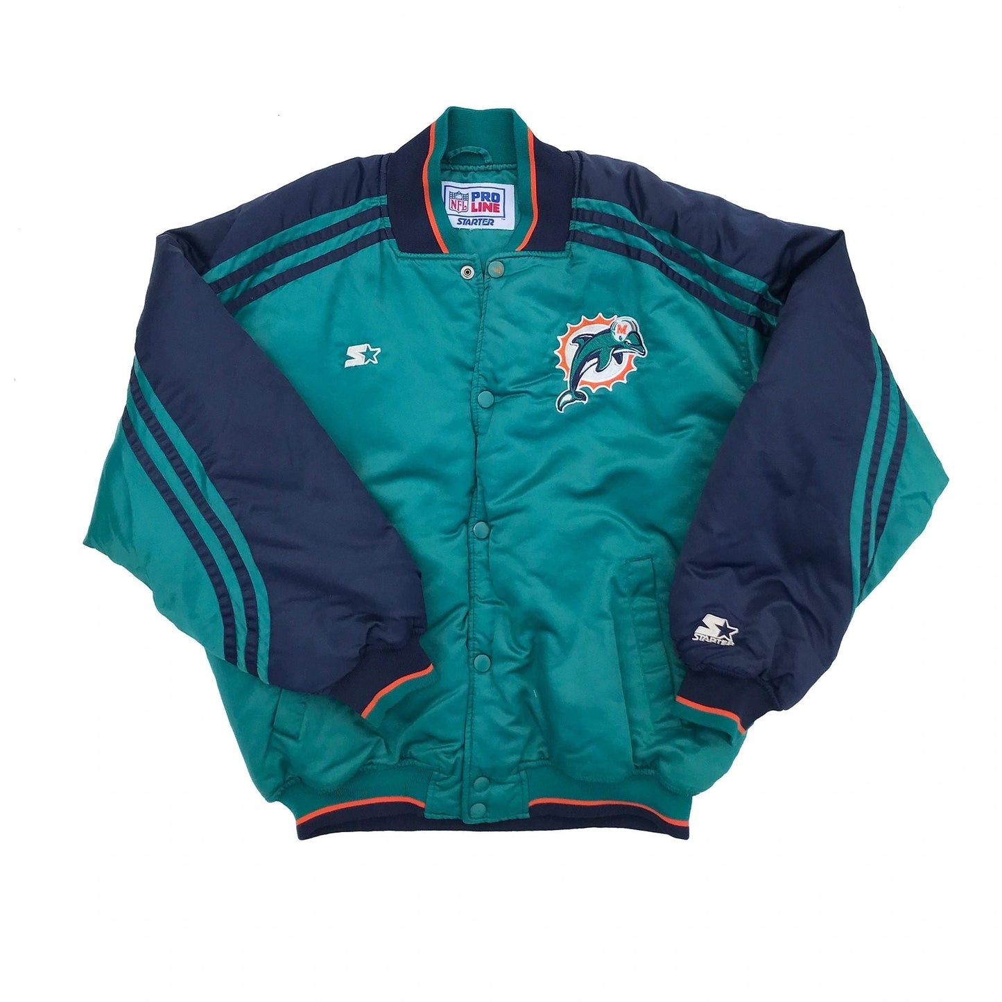 Miami Dolphins NFL Pro Line Starter Winter Jacket