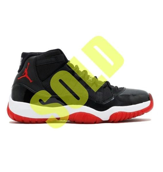 Nike Air Jordan 11 XI Retro BRED Black Red 2012 Release size 12