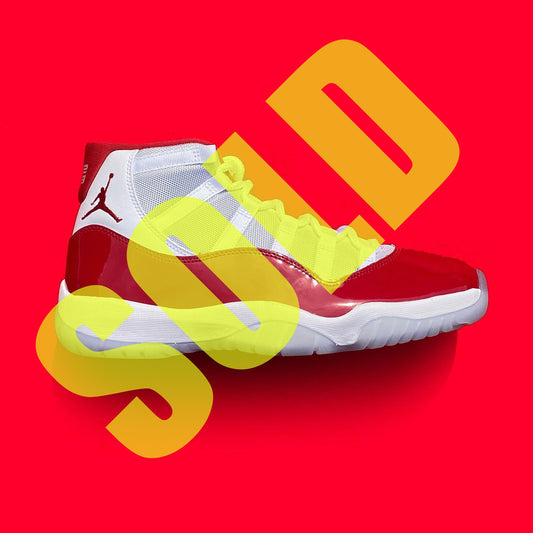 Nike Air Jordan 11 XI White Cherry New Size 10.5
