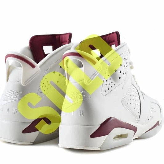 Nike Air Jordan 6 VI Off White/Maroon NEW Size 12