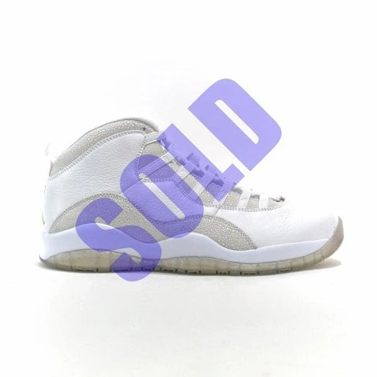 Nike Air Jordan 10 X OVO Summit White Gold NEW Size 12