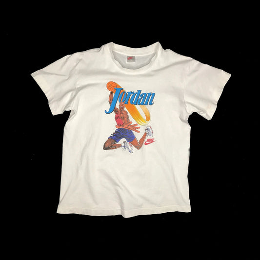Nike Air Jordan 6 VI 1991 Original "Super Michael" Cartoon Poster T-Shirt