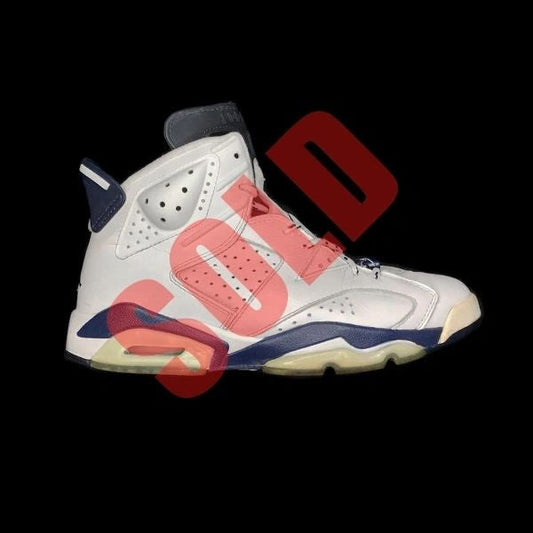 Nike Air Jordan 6 VI Retro Midnight Navy 2000 w/ Box Size 9