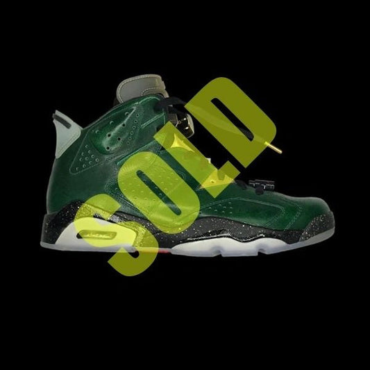 Nike Air Jordan 6 VI Retro Sample Champagne Display Shoe Size 9