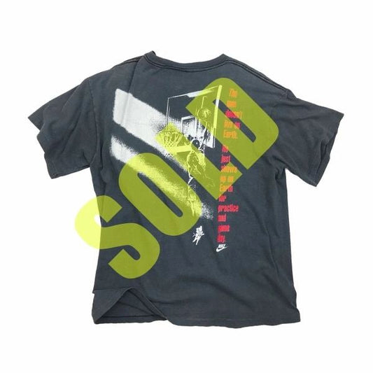 Nike Air Jordan 6 VI 1991 Double Sided Graphic Faded T-Shirt