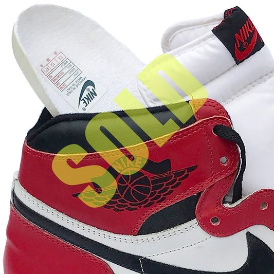 Nike Air Jordan 1 Original MJ Sample; Made in Italy