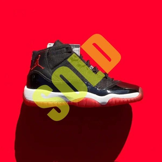 Nike Air Jordan 11 XI BRED Sample Size 3.5Y