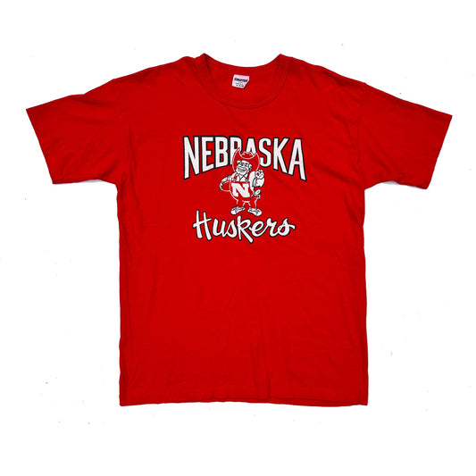 Nebraska Cornhuskers Starter Single Stitch T-Shirt Made in USA Size XL