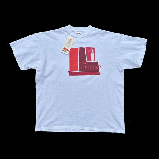 Nike "I AM LUCKY, I AM TIGER WOODS" 90's T-Shirt