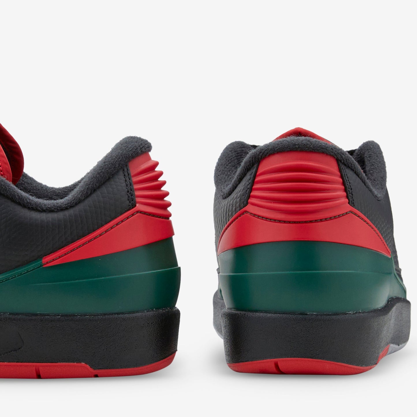 Air Jordan 2 Retro Low Black | Fire Red | Cement Grey