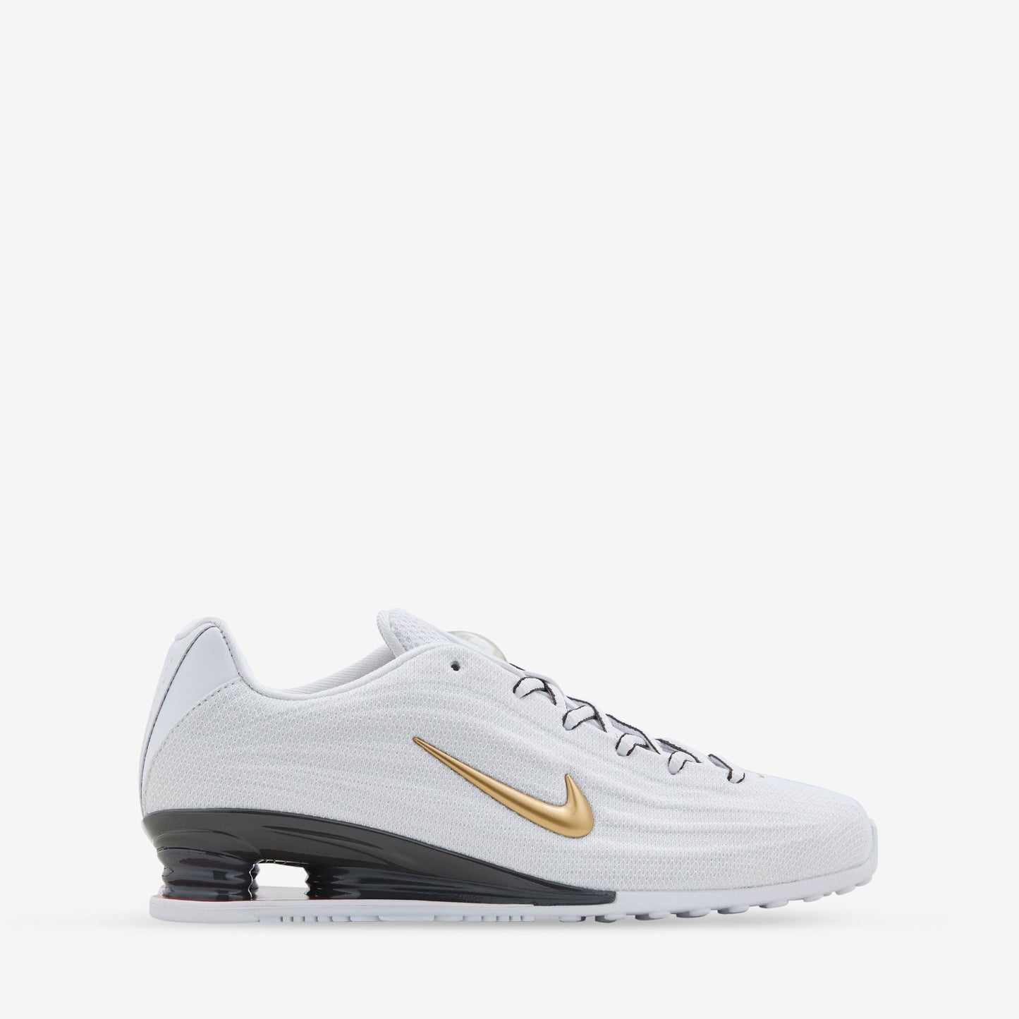 Women's Shox Z White | Metallic Gold | Varsity Red