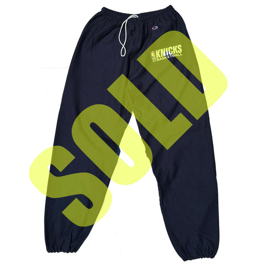 New York Knicks Champion Reverse Weave Sweatpants NOS